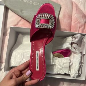 Size 39 Manolo Blahnik Brand New